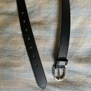 Brand New Black Leather Plus Size Belt